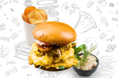 Smashed Brutal Burger