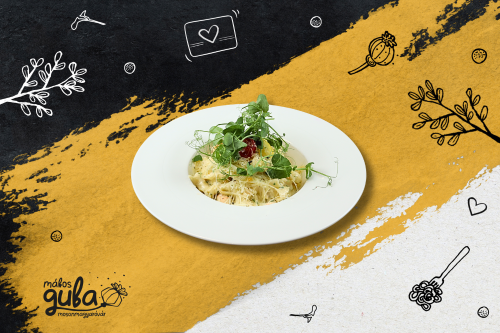 Pappardelle salmonna