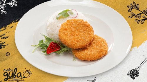 Rántott camembert sajt